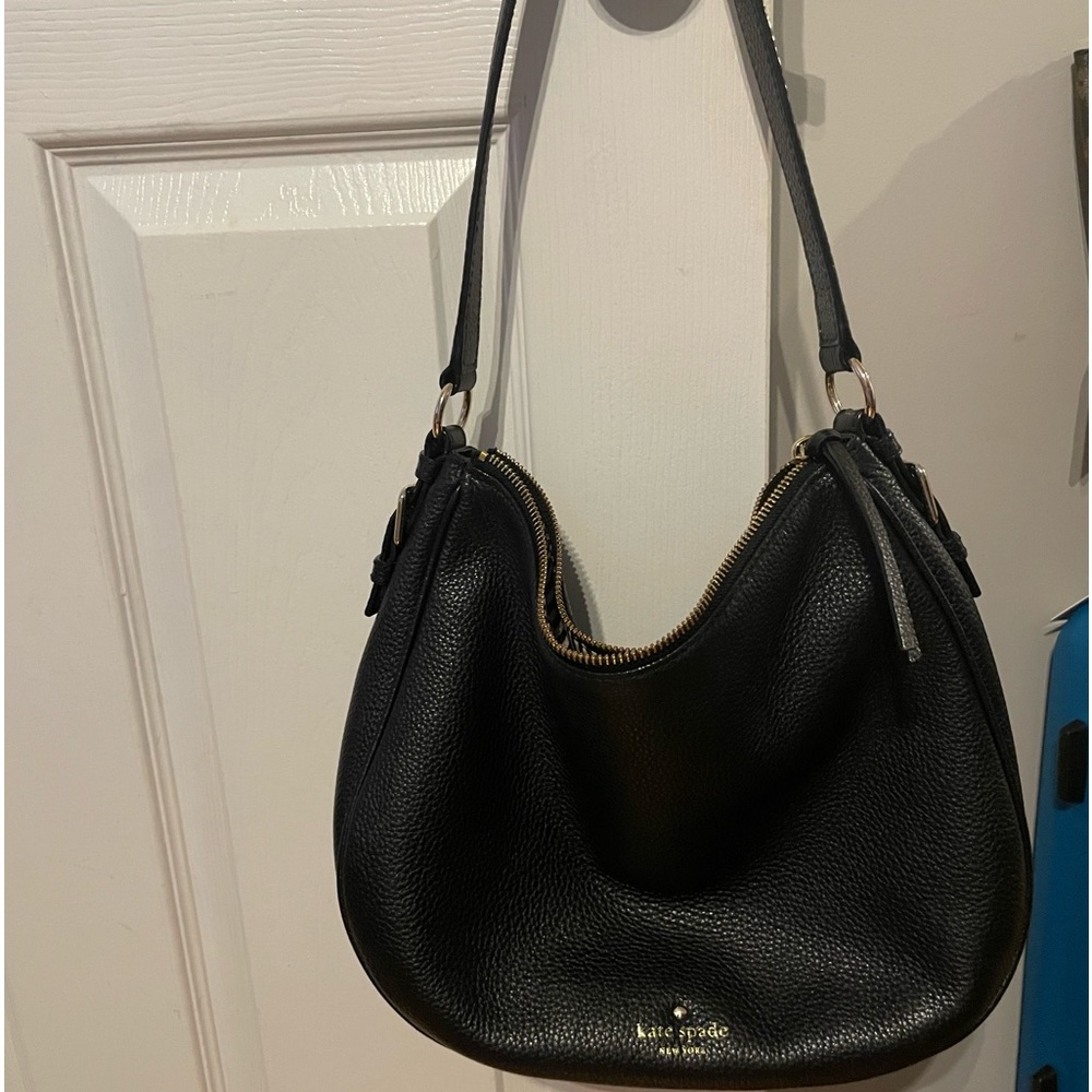 Kate spade black hobo style bag